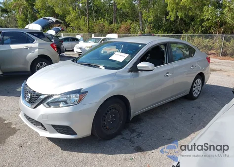 2019 Nissan Sentra S z USA, uszkodzony, nr VIN 3N1AB7AP5KY362419